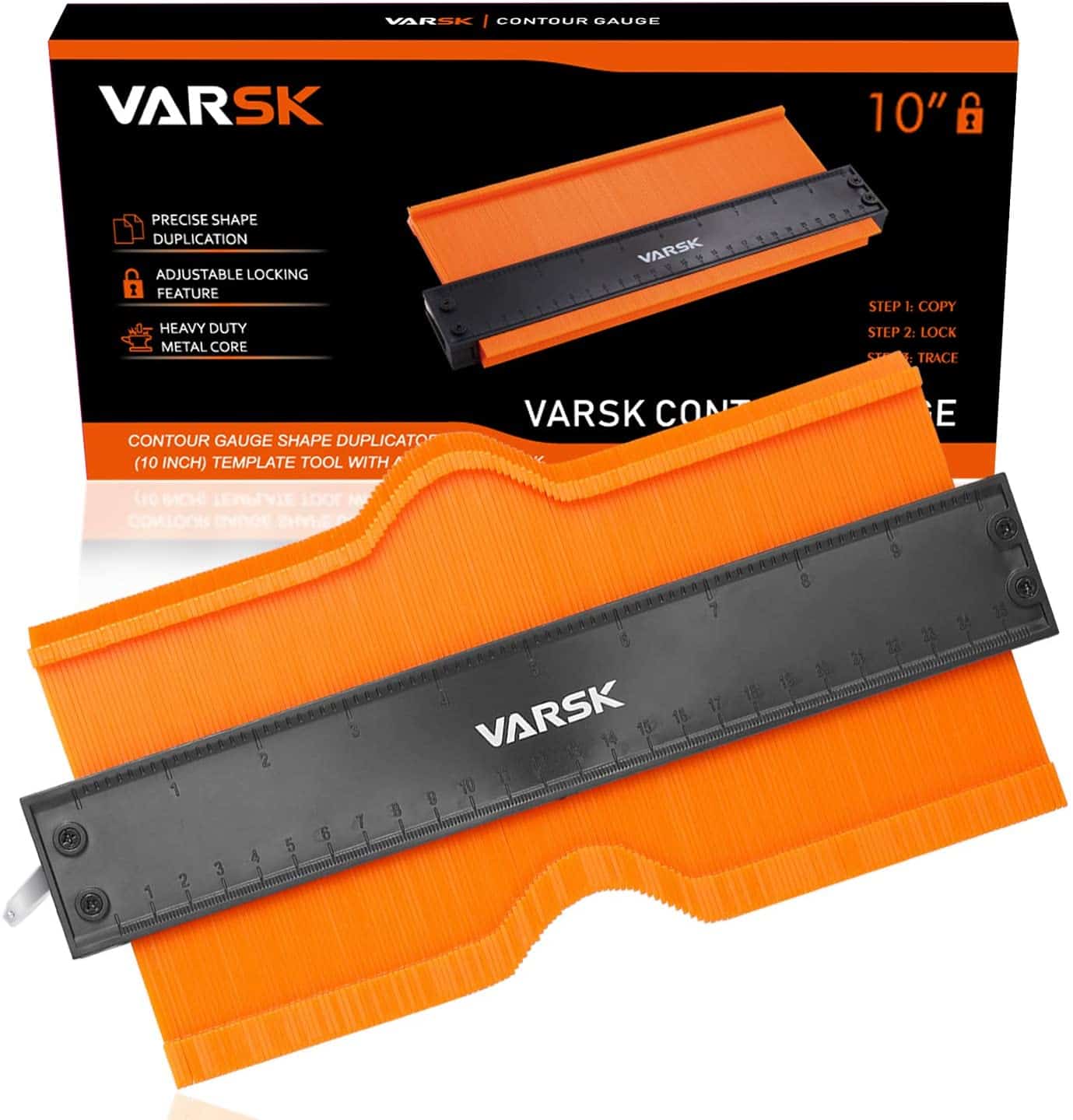 เกจรูปร่างโดยรวมที่ดีที่สุด- VARSK Duplicator พร้อมล็อค