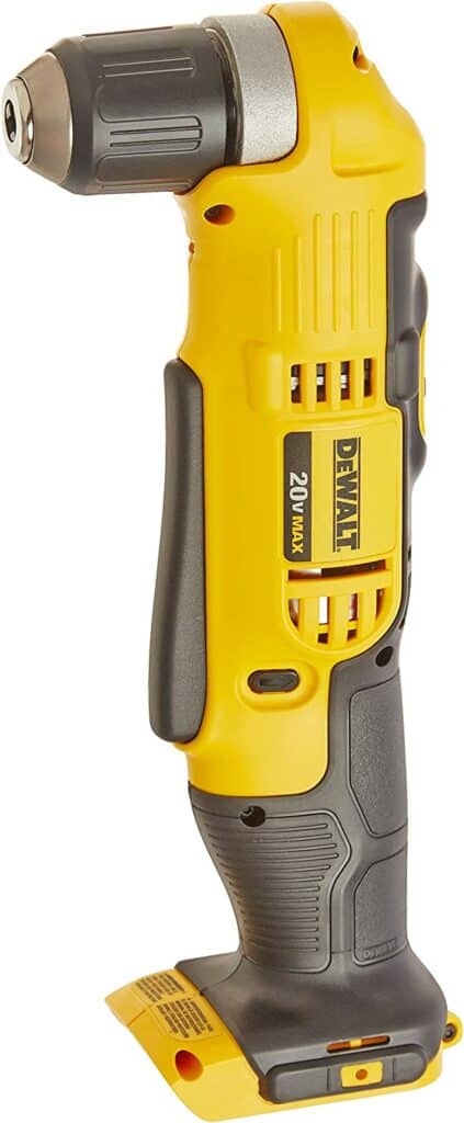 DEWALT 20V MAX haakse boormachine