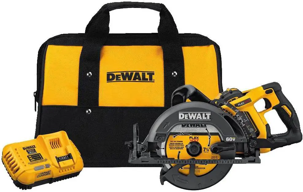 DEWALT DCS577X1 FLEXVOLT 60V MAX ჭიის სტილის ხერხის ნაკრები