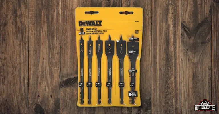 DEWALT DW1587 스페이드 드릴 비트 구색