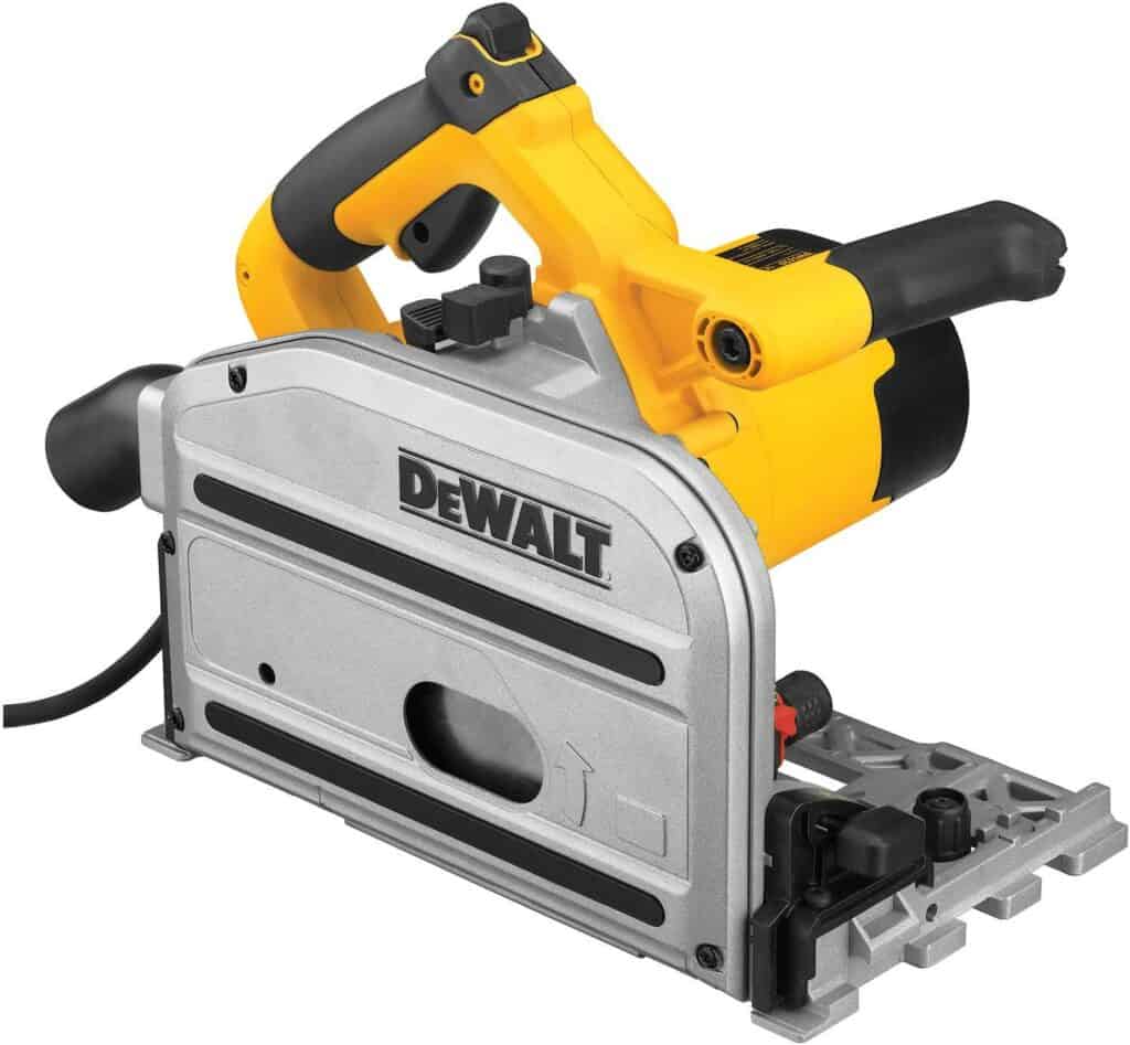 DEWALT DWS520K 6-1/2-დიუმიანი საჩვენებელი ხერხის ნაკრები