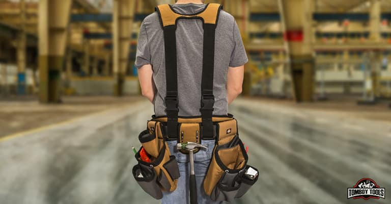 Dickies Work Gear Carpenter's Rig Padded Suspenders 