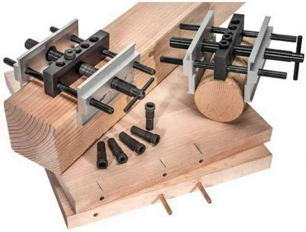 Eagle America 445-7600 Pwofesyonèl Dowel Jig