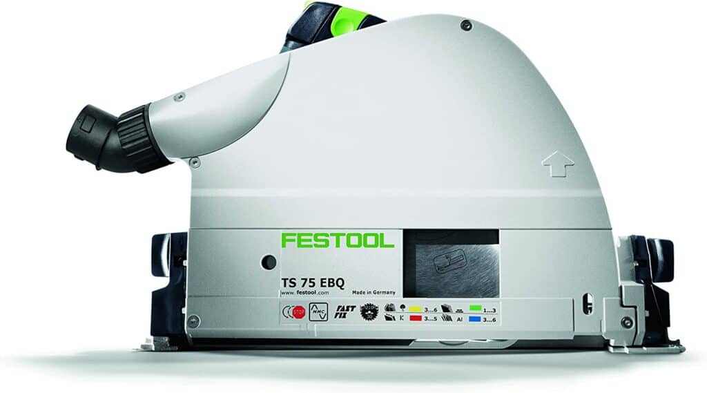 Festool 575389 Sierra de orugas de corte por inmersión Ts 75 EQ-F-Plus USA