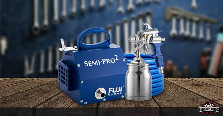 Fuji 2202 Semi-PRO 2 HVLP-spuitsysteem, blauw