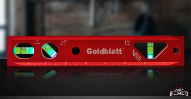 Goldblatt Lighted 9 in. ალუმინის ვერტი. საიტის ტორპედოს დონე