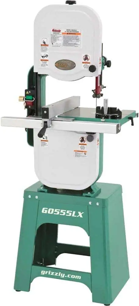 Grizzly G0555LX Deluxe Bandsaw, 14"