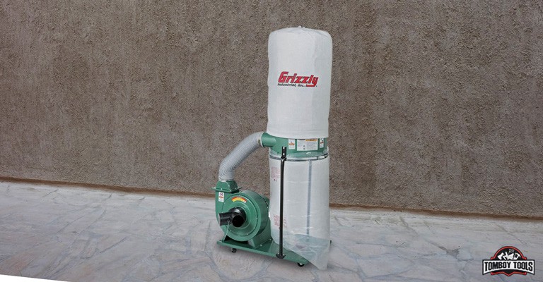 Grizzly Industrial G1028Z2-1-1/2 HP Portable Dust Collector