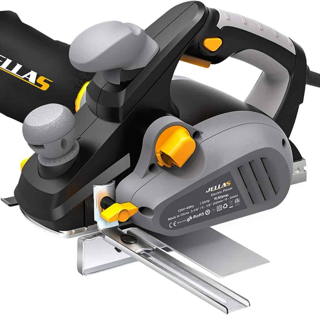 Jellas 7.5-Amp Electric Hand Planer