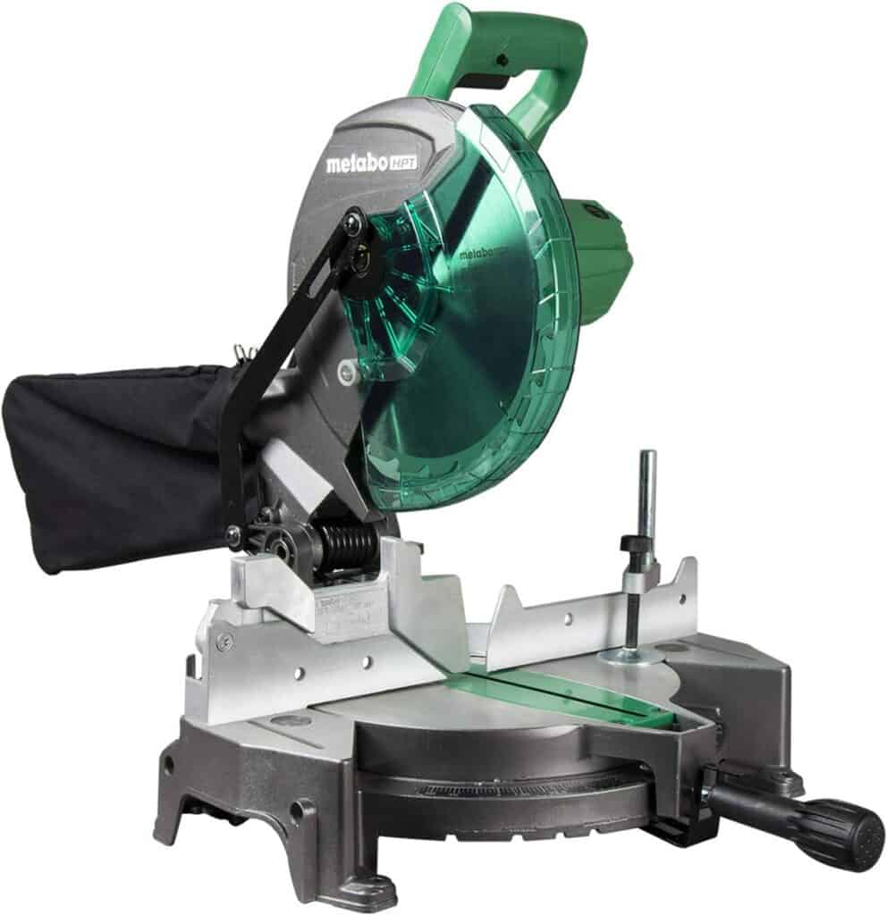 Metabo HPT C10FCGS 10” ਕੰਪਾਊਂਡ ਮਾਈਟਰ ਆਰਾ