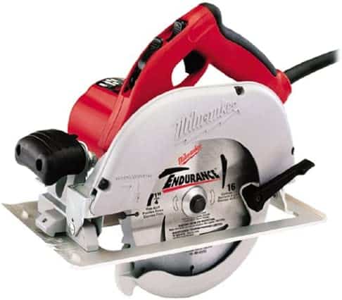 Milwaukee Circular Saw, 7-1/4 In. Mata, 5800 RPM