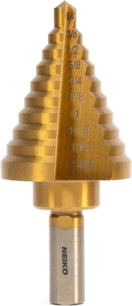 Neiko 10194A Titanium Step Drill Bit