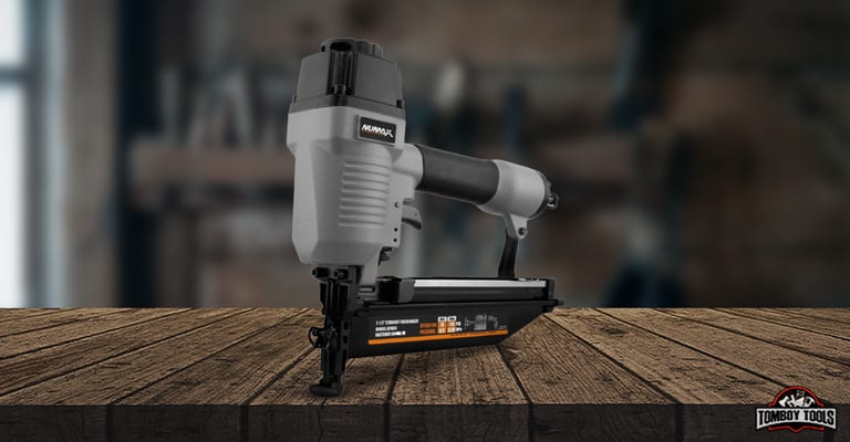 NuMax SFN64 Pneumatic 16-Gauge Yakarurama Pedzisa Nailer