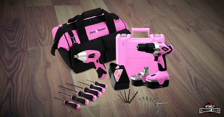 Pink Power Combo Kit Tool Bag