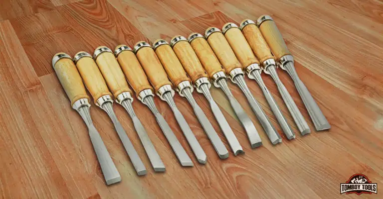 SE 7712WC Professional 12-Piece Wood Carving Chisel Set