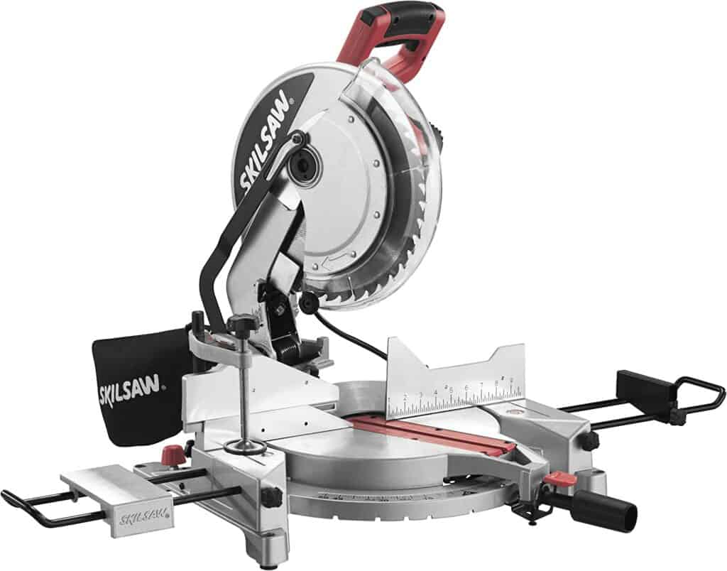 SKIL 3821-01 Saw Meitr Cyfansawdd Cyflym Mownt Cyflym 12-Inch gyda Laser