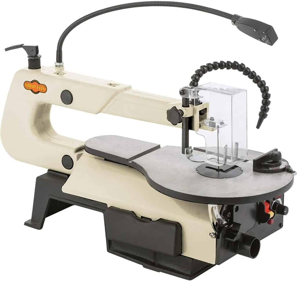 Kūʻai ʻo Fox W1872 16-Inch Variable Speed ​​Scroll Saw