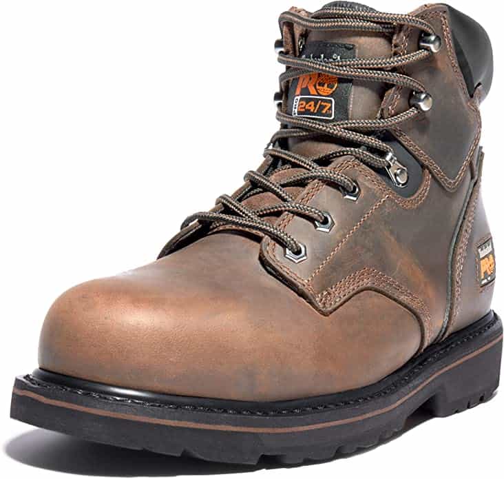 Timberland PRO მამაკაცის 6" Pit Boss Steel-Toe