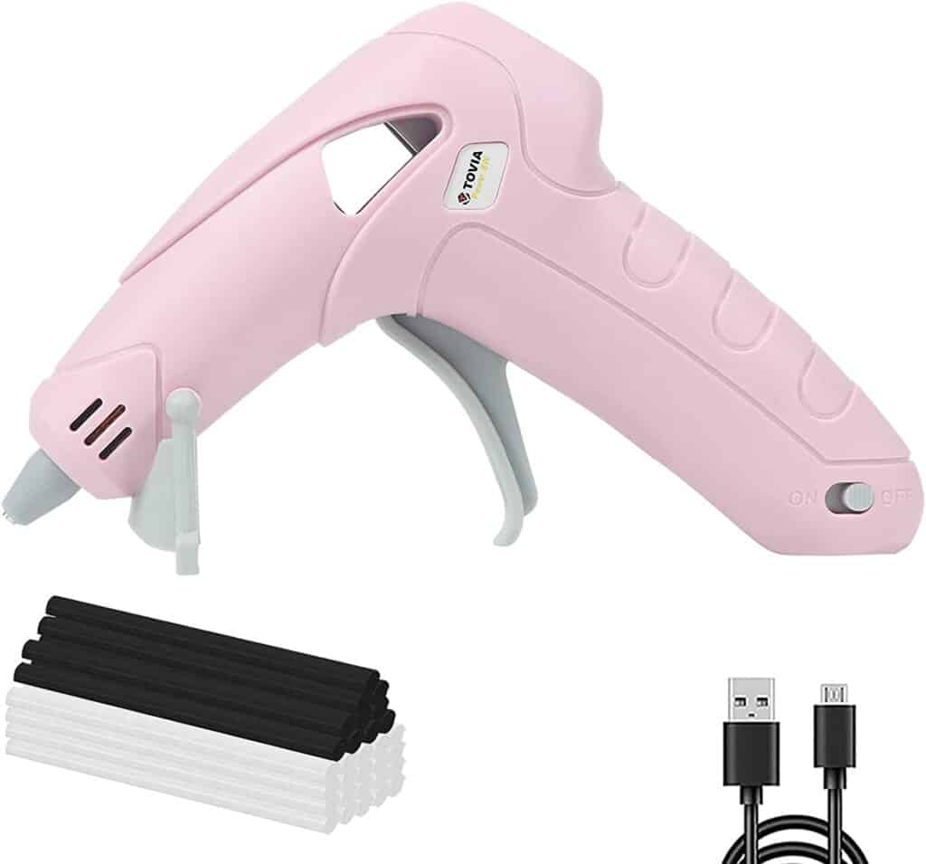 Tovia Pink Handy Glue Gun Professional