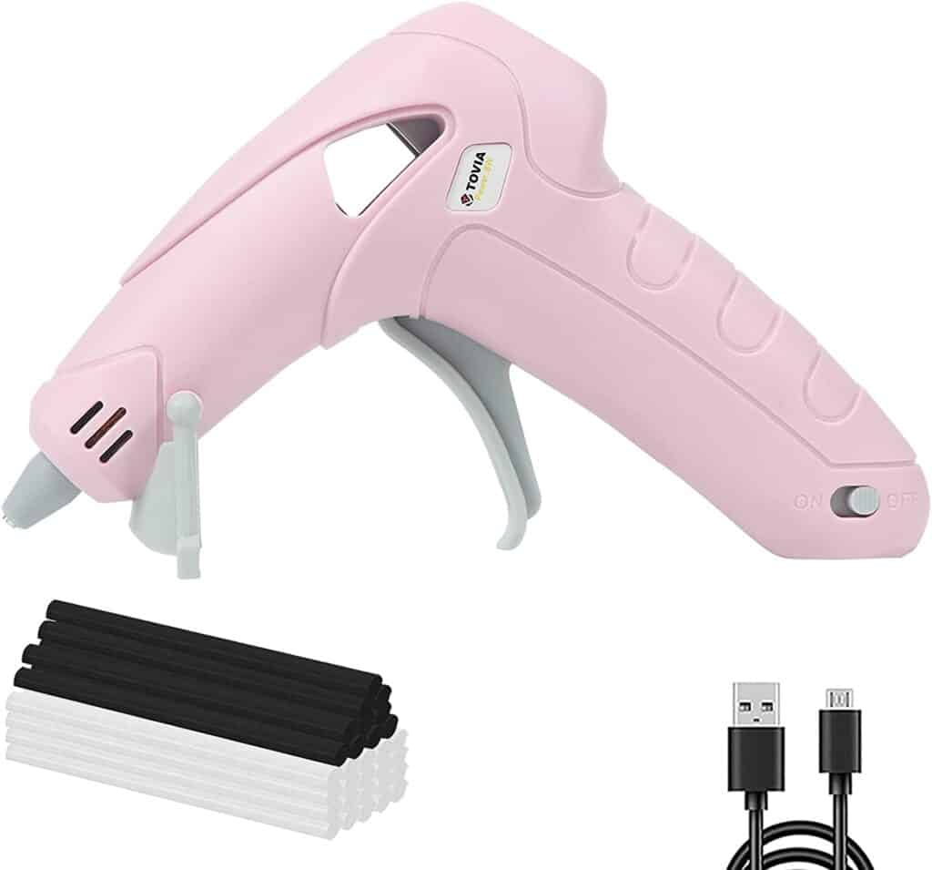 Tovia Pink Handy Glue Gun Professjonali