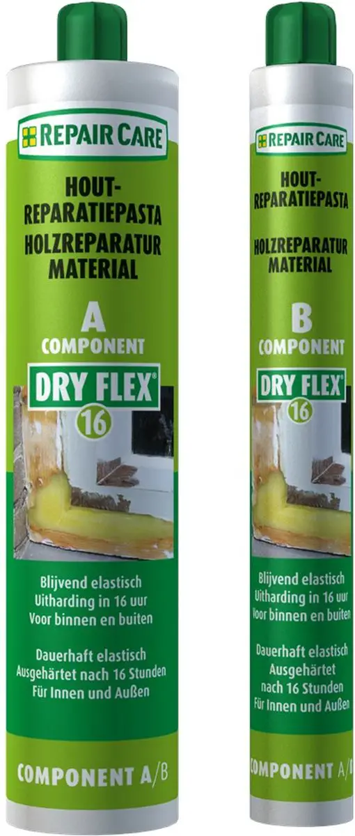 Dryflex repair paste can be painted over after 4 hours