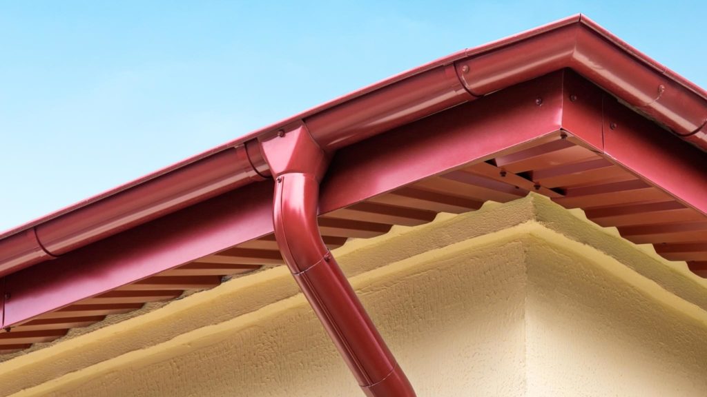 How to paint a gutter