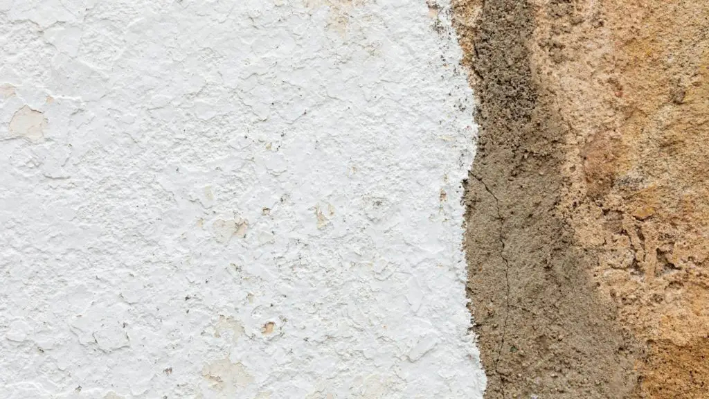 How to paint a stone wall