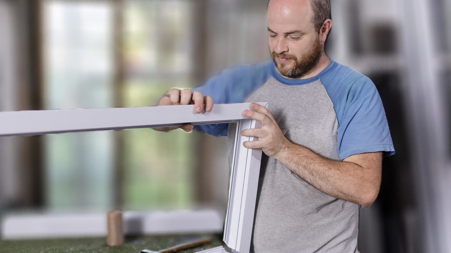 How to paint aluminum frames