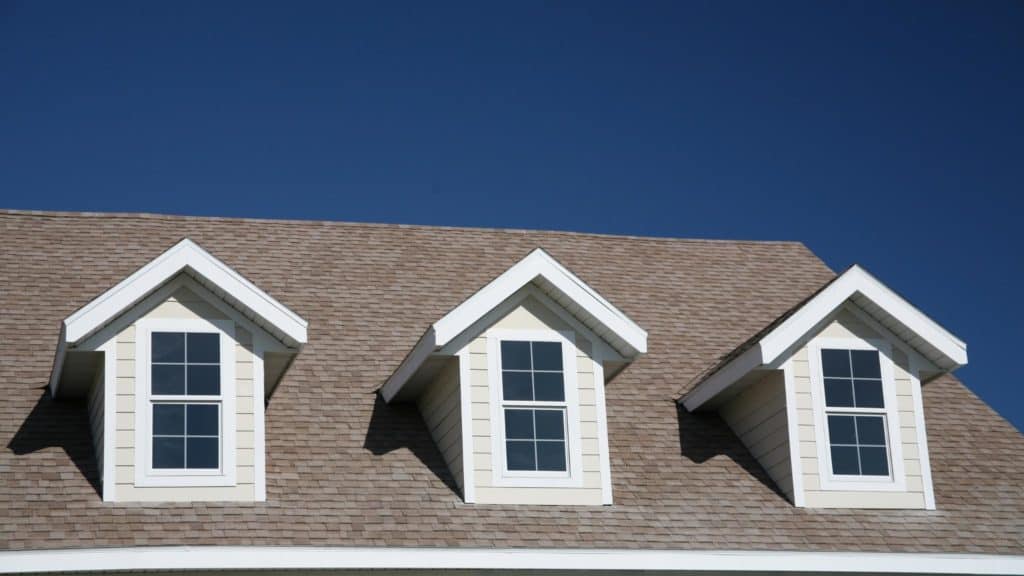 Painting the dormer window