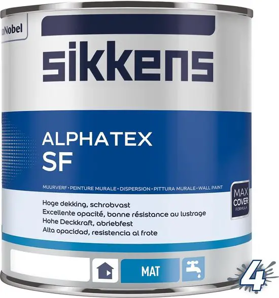 Sikkens Alphatex SF: scrub-resistant and odorless